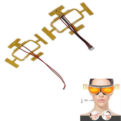 Σταθερή ευγενής θερμάστρα 12v, θερμάστρα Kapton φύλλων αλουμινίου Polyimide για τον προστάτη ματιών