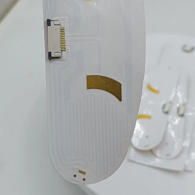 Άσπρο εύκαμπτο ηλεκτρικό υλικό χαλκού Polyimide ταινιών θέρμανσης για πολλές χρήσεις