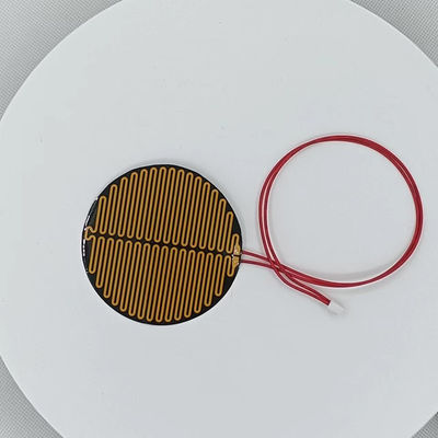Ταινία 80mm θέρμανσης Graphene pi μακριά υπέρυθρη στρογγυλή με τον ακριβή έλεγχο θερμοκρασίας