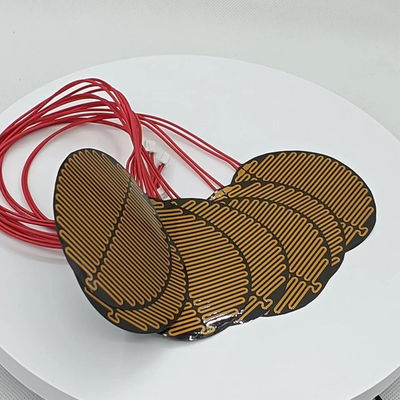 Ταινία 80mm θέρμανσης Graphene pi μακριά υπέρυθρη στρογγυλή με τον ακριβή έλεγχο θερμοκρασίας