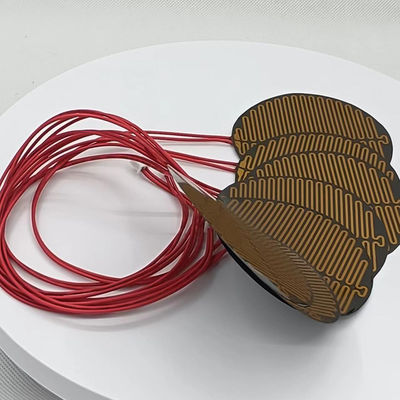 Ταινία 80mm θέρμανσης Graphene pi μακριά υπέρυθρη στρογγυλή με τον ακριβή έλεγχο θερμοκρασίας